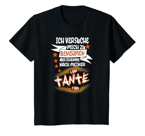 Kinder Ich komm nach meiner Tante: Geschenkidee T-Shirt Kinder Ich komm nach meiner Tante: Geschenkidee T-Shirt von Lustige Tante Geschenk Design
