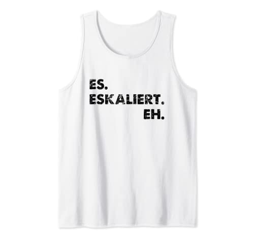 Es Eskaliert Eh Top Damen Party Bier Techno Es Eskaliert Eh Tank Top Es Eskaliert Eh Top Damen Party Bier Techno Es Eskaliert Eh Tank Top von Lustige Techno Rave feiern Es Eskaliert Eh Design