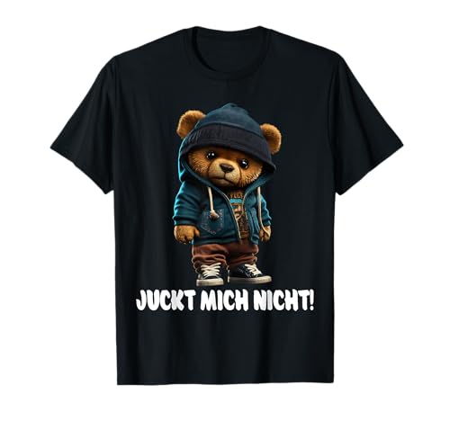 Juckt mich nicht Lustige Teddy Spruch Männer Frauen Teddybär T-Shirt Juckt mich nicht Lustige Teddy Spruch Männer Frauen Teddybär T-Shirt von Lustige Teddybär Motiv Sarkastische Sprüche Ironie