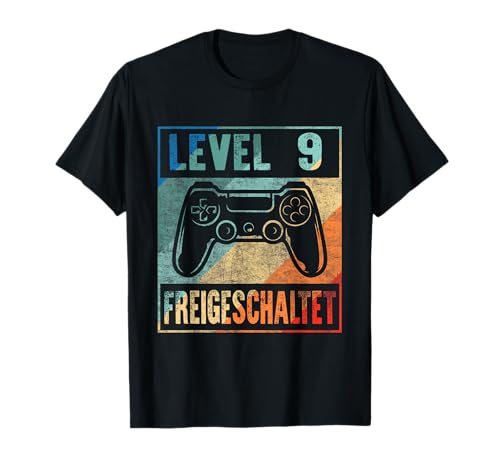 Herren Level 9 Geburtstag gamer Spieler mann 9 Jahre 9er Geb T-Shirt Herren Level 9 Geburtstag gamer Spieler mann 9 Jahre 9er Geb T-Shirt von Lustige Tees von WithMe Co.