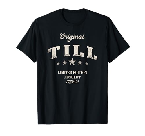 Lustige Till Geschenkideen Original Till Limited Edition T-Shirt für Damen Schwarz Klein EU S Crew-Ausschnitt Klassisch geschnitten Party Lässig Lustige Till Geschenkideen Original Till Limited Edition T-Shirt für Damen Schwarz Klein EU S Crew-Ausschnitt Klassisch geschnitten Party Lässig von Lustige Till Geschenkideen