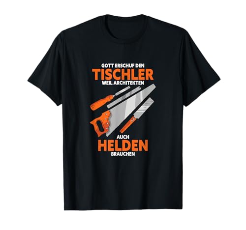 Lustige Tischler Geschenke für Männer Schreiner - Herren T-Shirt Schwarz S - Klassisch mit Novelty-Design, Kurzarm, Crew-Ausschnitt, Standardlänge, 100% Baumwolle, Handwerk, Vatertag, Geburtstag Lustige Tischler Geschenke für Männer Schreiner - Herren T-Shirt Schwarz S - Klassisch mit Novelty-Design, Kurzarm, Crew-Ausschnitt, Standardlänge, 100% Baumwolle, Handwerk, Vatertag, Geburtstag von Lustige Tischler Geschenke für Männer Schreiner