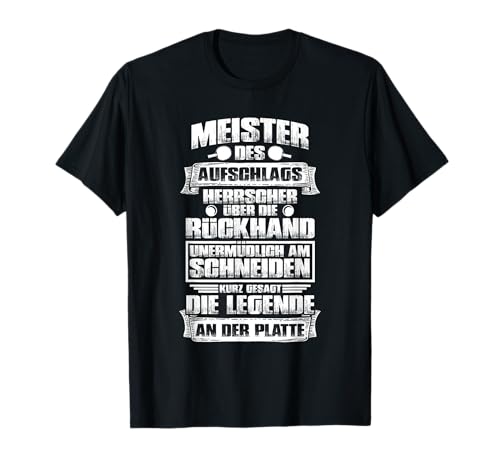 Lustige Tischtennis - Herren Schwarz S T-Shirt Schwarz Kurzarm Klassisch Crew-Ausschnitt Doppelt genähter Saum und einzigartiges Buchstabenmuster Lustige Tischtennis - Herren Schwarz S T-Shirt Schwarz Kurzarm Klassisch Crew-Ausschnitt Doppelt genähter Saum und einzigartiges Buchstabenmuster von Lustige Tischtennis und Ping Pong Geschenkidee