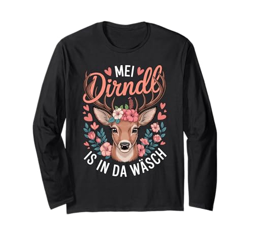 Lustiges Damen Tracht Ersatz Dirndl Trachten Langarmshirt Lustiges Damen Tracht Ersatz Dirndl Trachten Langarmshirt von Lustige Trachten im Oktoberfest Bayern Stil