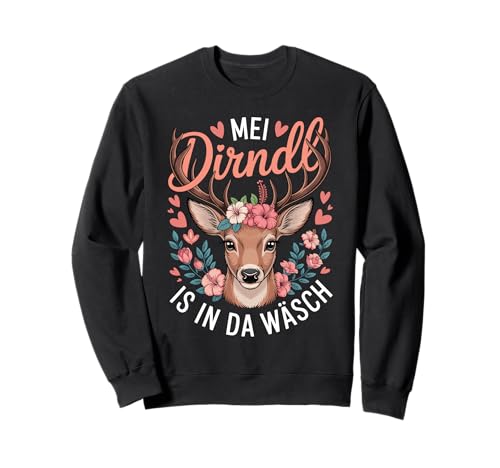Lustiges Damen Tracht Ersatz Dirndl Trachten Sweatshirt Lustiges Damen Tracht Ersatz Dirndl Trachten Sweatshirt von Lustige Trachten im Oktoberfest Bayern Stil