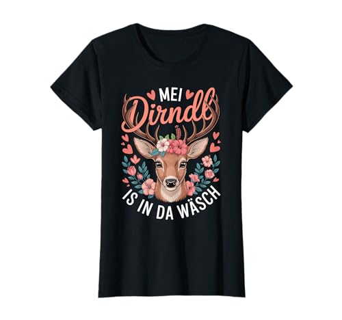 Lustiges Damen Tracht Ersatz Dirndl Trachten T-Shirt Lustiges Damen Tracht Ersatz Dirndl Trachten T-Shirt von Lustige Trachten im Oktoberfest Bayern Stil