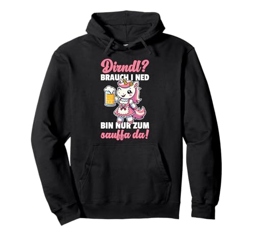 Einhorn Dirndl Trachtenshirt Trachten Pullover Hoodie Einhorn Dirndl Trachtenshirt Trachten Pullover Hoodie von Lustige Trachtenoutfits - Bayrische Shirts