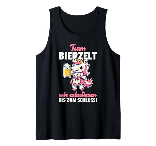 Einhorn Dirndl Trachtenshirt Trachten Team Bierzelt Tank Top Einhorn Dirndl Trachtenshirt Trachten Team Bierzelt Tank Top von Lustige Trachtenoutfits - Bayrische Shirts