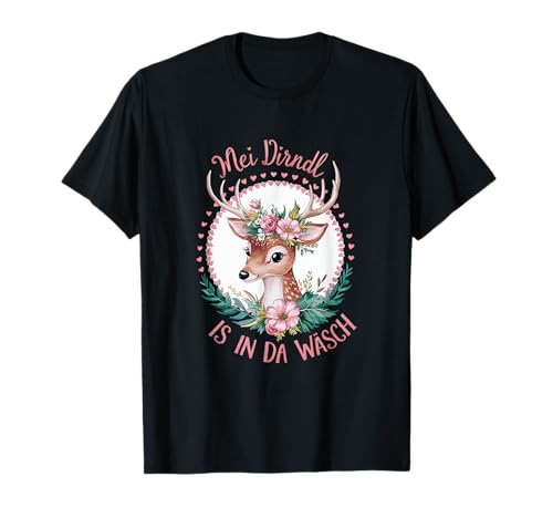 Trachtenshirt Damen Tracht Passend für Oktoberfest Damen T-Shirt Trachtenshirt Damen Tracht Passend für Oktoberfest Damen T-Shirt von Lustige Trachtenshirts Damen Ersatz Dirndl