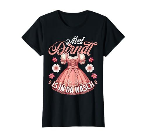 Trachtenshirt Damen Tracht Passend für Oktoberfest Damen T-Shirt Trachtenshirt Damen Tracht Passend für Oktoberfest Damen T-Shirt von Lustige Trachtenshirts Damen als Ersatz Dirndl