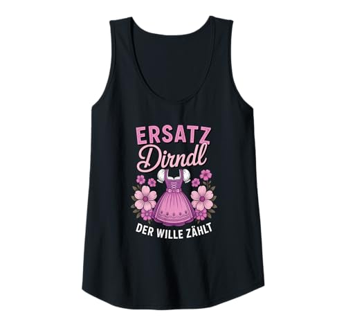 Damen Damen Trachtenshirt Trachten T-Shirt Tracht Ersatz Dirndl Tank Top von Lustige Trachtenshirts Frauen & Kinder Mädchen