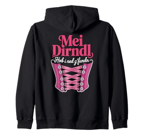 Damen Trachtenshirt Trachten T-Shirt Tracht Ersatz Dirndl Kapuzenjacke von Lustige Trachtenshirts Frauen & Kinder Mädchen