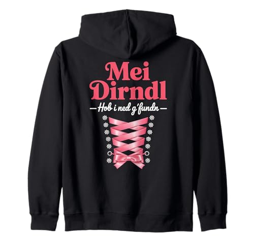 Damen Trachtenshirt Trachten T-Shirt Tracht Ersatz Dirndl Kapuzenjacke von Lustige Trachtenshirts Frauen & Kinder Mädchen