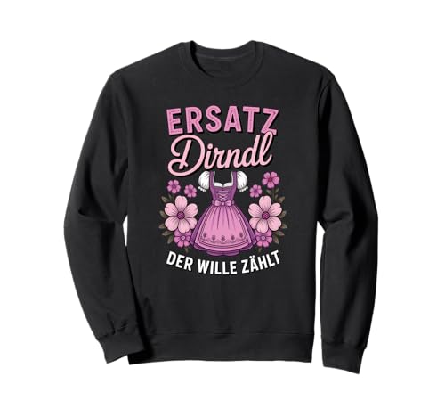 Damen Trachtenshirt Trachten T-Shirt Tracht Ersatz Dirndl Sweatshirt von Lustige Trachtenshirts Frauen & Kinder Mädchen