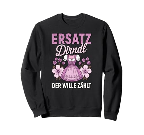 Damen Trachtenshirt Trachten T-Shirt Tracht Ersatz Dirndl Sweatshirt von Lustige Trachtenshirts Frauen & Kinder Mädchen