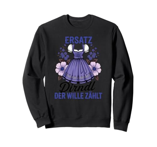 Damen Trachtenshirt Trachten T-Shirt Tracht Ersatz Dirndl Sweatshirt von Lustige Trachtenshirts Frauen & Kinder Mädchen