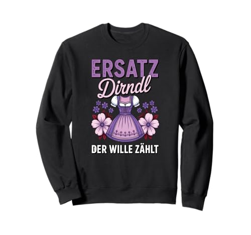 Damen Trachtenshirt Trachten T-Shirt Tracht Ersatz Dirndl Sweatshirt von Lustige Trachtenshirts Frauen & Kinder Mädchen