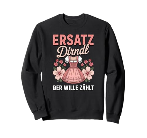 Damen Trachtenshirt Trachten T-Shirt Tracht Ersatz Dirndl Sweatshirt von Lustige Trachtenshirts Frauen & Kinder Mädchen