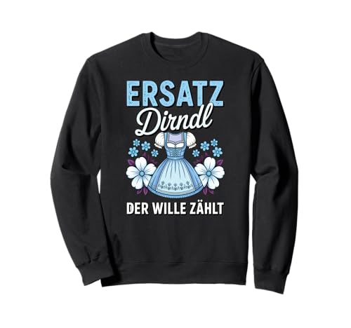 Damen Trachtenshirt Trachten T-Shirt Tracht Ersatz Dirndl Sweatshirt von Lustige Trachtenshirts Frauen & Kinder Mädchen