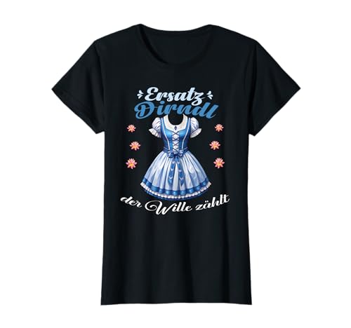 Damen Trachtenshirt Trachten T-Shirt Tracht Ersatz Dirndl T-Shirt von Lustige Trachtenshirts Frauen & Kinder Mädchen