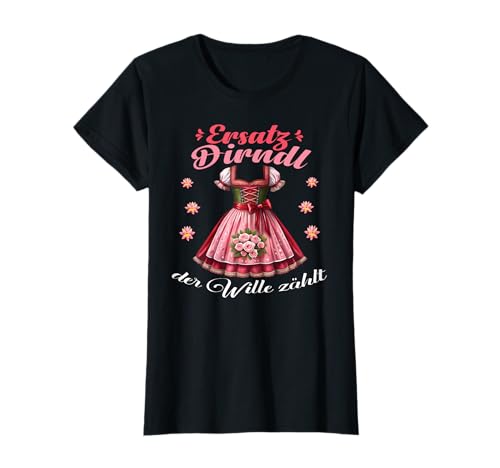 Damen Trachtenshirt Trachten T-Shirt Tracht Ersatz Dirndl T-Shirt von Lustige Trachtenshirts Frauen & Kinder Mädchen
