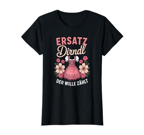 Damen Trachtenshirt Trachten T-Shirt Tracht Ersatz Dirndl T-Shirt von Lustige Trachtenshirts Frauen & Kinder Mädchen