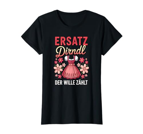 Damen Trachtenshirt Trachten T-Shirt Tracht Ersatz Dirndl T-Shirt von Lustige Trachtenshirts Frauen & Kinder Mädchen