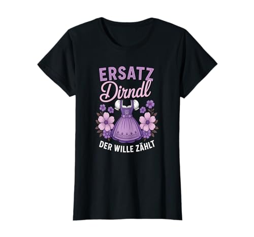 Damen Trachtenshirt Trachten T-Shirt Tracht Ersatz Dirndl T-Shirt von Lustige Trachtenshirts Frauen & Kinder Mädchen
