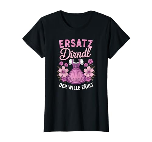 Damen Trachtenshirt Trachten T-Shirt Tracht Ersatz Dirndl T-Shirt von Lustige Trachtenshirts Frauen & Kinder Mädchen