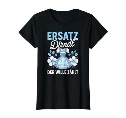 Damen Trachtenshirt Trachten T-Shirt Tracht Ersatz Dirndl T-Shirt von Lustige Trachtenshirts Frauen & Kinder Mädchen