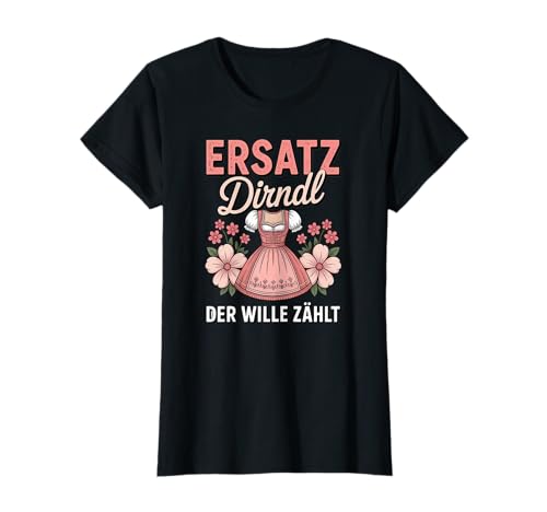 Damen Trachtenshirt Trachten T-Shirt Tracht Ersatz Dirndl T-Shirt von Lustige Trachtenshirts Frauen & Kinder Mädchen