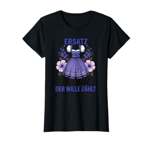 Damen Trachtenshirt Trachten T-Shirt Tracht Ersatz Dirndl T-Shirt von Lustige Trachtenshirts Frauen & Kinder Mädchen