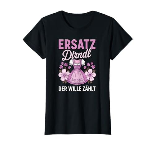 Damen Trachtenshirt Trachten T-Shirt Tracht Ersatz Dirndl T-Shirt von Lustige Trachtenshirts Frauen & Kinder Mädchen