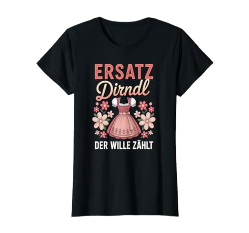 Damen Trachtenshirt Trachten T-Shirt Tracht Ersatz Dirndl T-Shirt von Lustige Trachtenshirts Frauen & Kinder Mädchen
