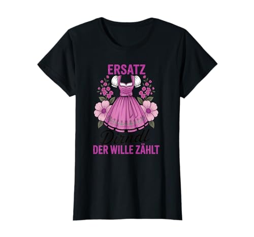 Damen Trachtenshirt Trachten T-Shirt Tracht Ersatz Dirndl T-Shirt von Lustige Trachtenshirts Frauen & Kinder Mädchen