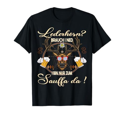 Passend für Oktoberfest Herren Outfit Tracht Mann Lederhose T-Shirt Passend für Oktoberfest Herren Outfit Tracht Mann Lederhose T-Shirt von Lustige Trachtenshirts Herren Trachten mit Spruch