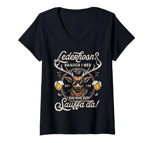 Passend für Oktoberfest Tshirt Herren Trachtenshirt Trachten T-Shirt mit V-Ausschnitt Passend für Oktoberfest Tshirt Herren Trachtenshirt Trachten T-Shirt mit V-Ausschnitt von Lustige Trachtenshirts Herren mit Spruch