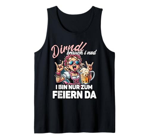 Dirndl Brauch I Ned Oktoberfest Trachtenshirt Damen Trachten Tank Top Dirndl Brauch I Ned Oktoberfest Trachtenshirt Damen Trachten Tank Top von Lustige Trachtenshirts & Ersatz Dirndl Sprüche