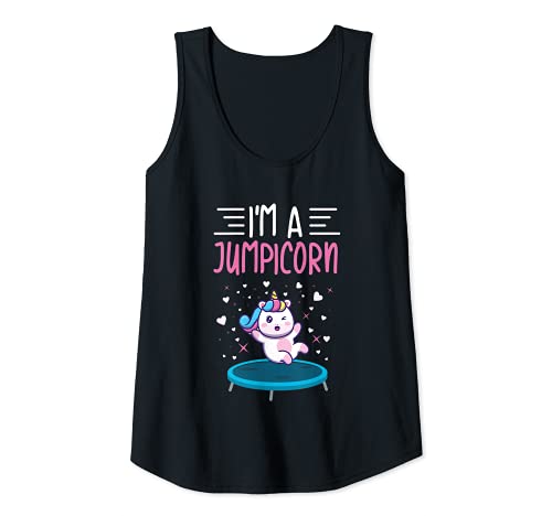 Damen I'm A Jumpicorn Trampolin Springen Jumping Einhorn Spruch Tank Top Damen I'm A Jumpicorn Trampolin Springen Jumping Einhorn Spruch Tank Top von Lustige Trampolin Geschenke Für Trampolinspringer