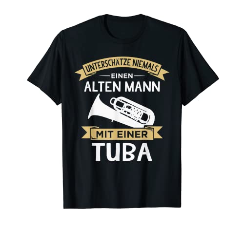 Lustige Tuba Geschenke für Tubaspieler Herren Musik Tuba T-Shirt Schwarz S Klassische Passform Kurzarm Crew-Ausschnitt Medium Lustige Tuba Geschenke für Tubaspieler Herren Musik Tuba T-Shirt Schwarz S Klassische Passform Kurzarm Crew-Ausschnitt Medium von Lustige Tuba Geschenke für Tubaspieler