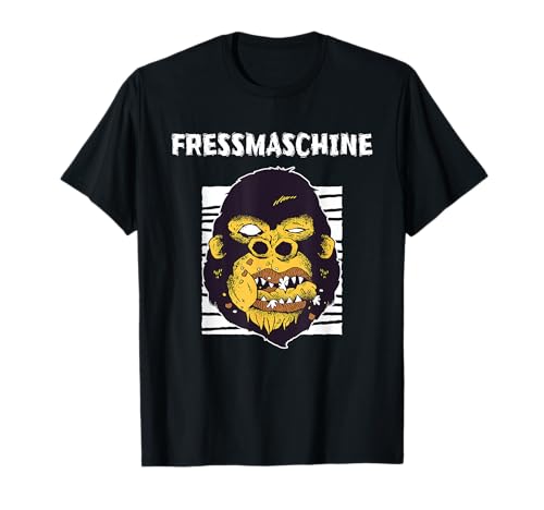 Fressmaschine Hungrig Wie Ein Affe - Mann Herren Geschenk T-Shirt Fressmaschine Hungrig Wie Ein Affe - Mann Herren Geschenk T-Shirt von Lustige Und Hungrige Männer Geschenkidee Geschenke