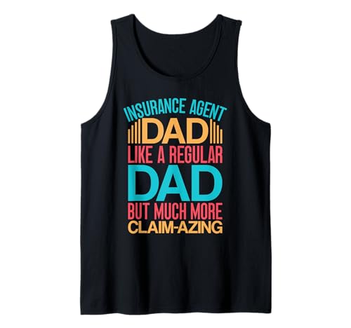 Herren Versicherungsvertreter Dad More Claim-Azing Tank Top Herren Versicherungsvertreter Dad More Claim-Azing Tank Top von Lustige Versicherungsvertreter Designs für Männer