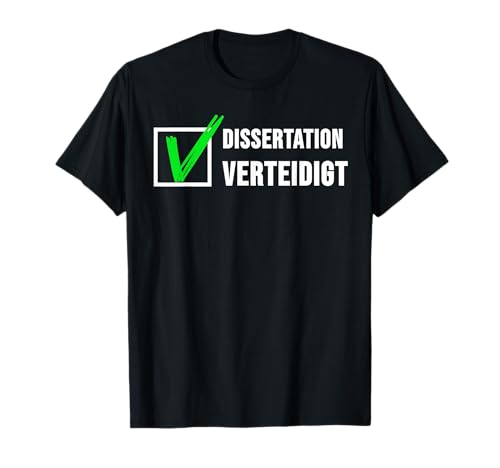 Lustige Verteidigung Sprüche für Promotion - Doktor T-Shirt für Herren - Schwarz, S - Klassische Passform, Kurzarm, 100% Baumwolle Lustige Verteidigung Sprüche für Promotion - Doktor T-Shirt für Herren - Schwarz, S - Klassische Passform, Kurzarm, 100% Baumwolle von Lustige Verteidigung Sprüche für Promotion