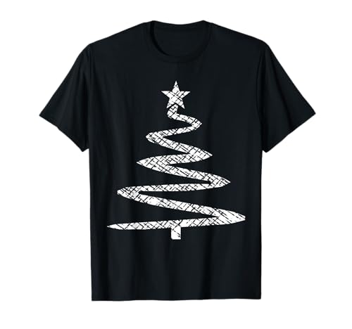 Vintage Weihnachtsbaum Retro Frohe Weihnachten Männer Frauen T-Shirt Vintage Weihnachtsbaum Retro Frohe Weihnachten Männer Frauen T-Shirt von Lustige Vintage Weihnachts Baum Geschenkideen