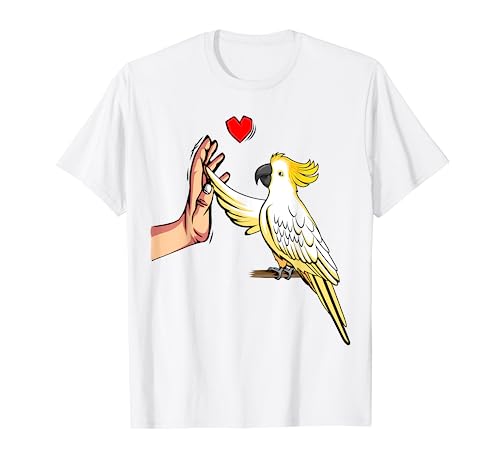 Kakadu Liebe Vogel Papagei Frauen T-Shirt von Lustige Vogel Liebhaber Geschenkideen