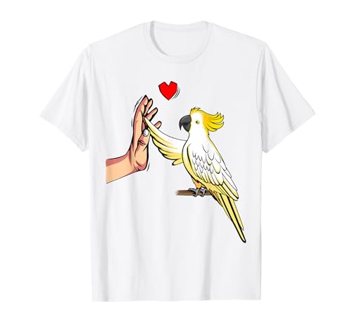 Kakadu Liebe Vogel Papagei Frauen T-Shirt von Lustige Vogel Liebhaber Geschenkideen