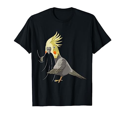 Nymphensittich Liebhaber Vogel Papagei Kinder Frauen Mädchen T-Shirt von Lustige Vogel Liebhaber Geschenkideen