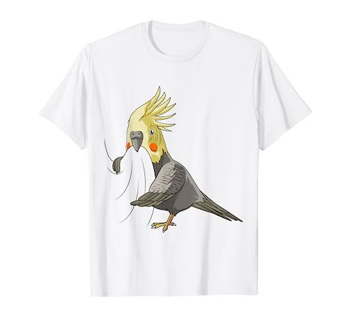 Nymphensittich Liebhaber Vogel Papagei Kinder Frauen Mädchen T-Shirt von Lustige Vogel Liebhaber Geschenkideen