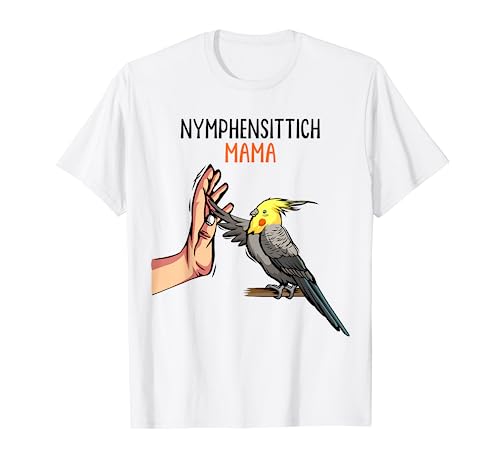 Nymphensittich Mama Papagei Vogel Frauen T-Shirt von Lustige Vogel Liebhaber Geschenkideen