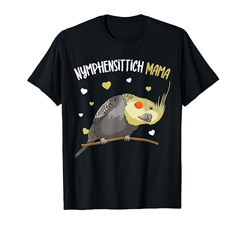 Nymphensittich Mama Vogel Papagei Frauen T-Shirt von Lustige Vogel Liebhaber Geschenkideen